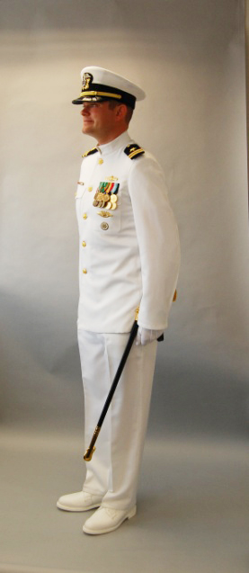 dress whites navy